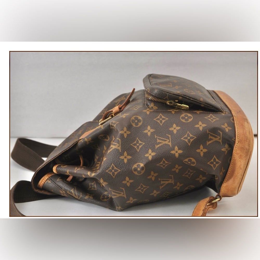 Louis Vuitton Brown Monogram Backpack - Picture 3 of 11